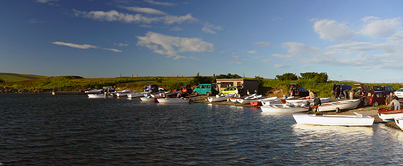 OTFA site on Harray Loch